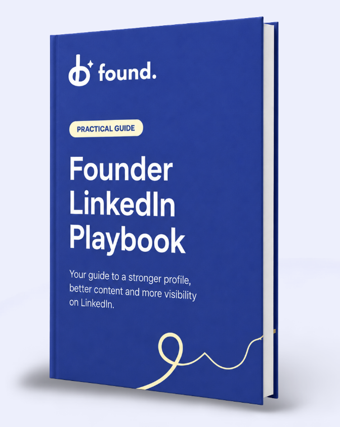 founder linkedin playbook cover