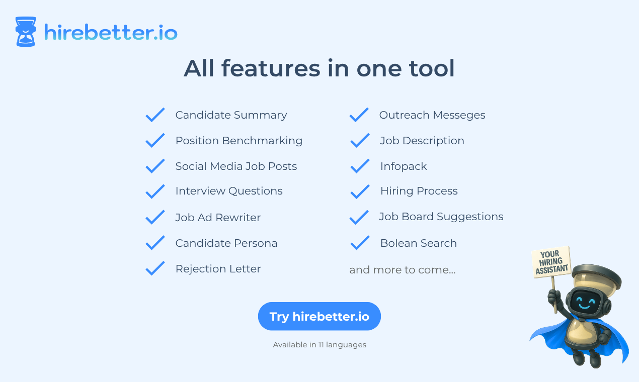 product hunt launch visual: all features in one tool with the kibi mascot